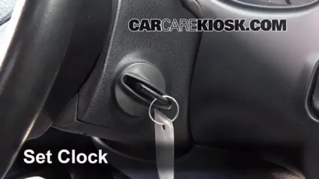 1997 Ford Thunderbird LX 4.6L V8 Horloge Régler l'horloge